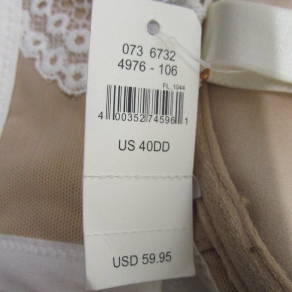 NWT! Set of TWO Plunge Bras by Aerie Size 40DD - Black & White Lace - Picture 10 of 10